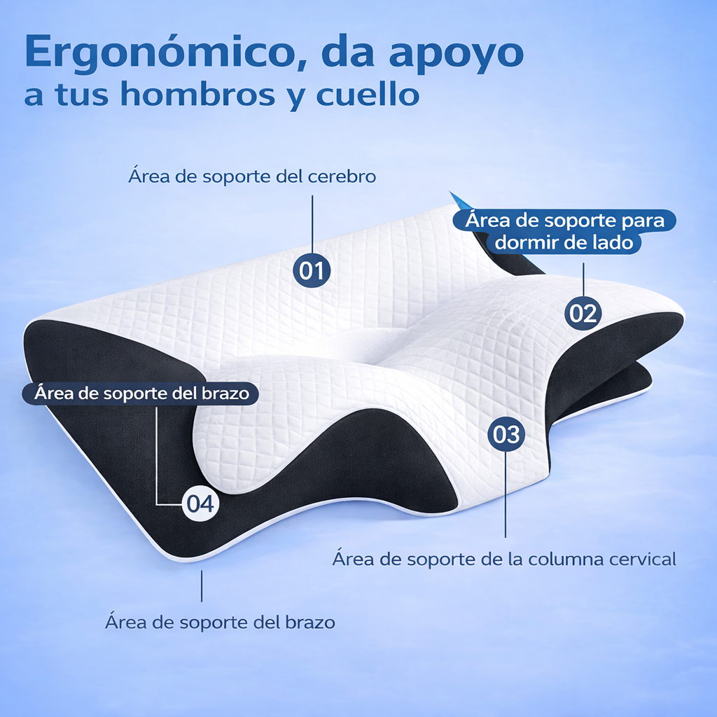Almohada Ortopedica Cervical