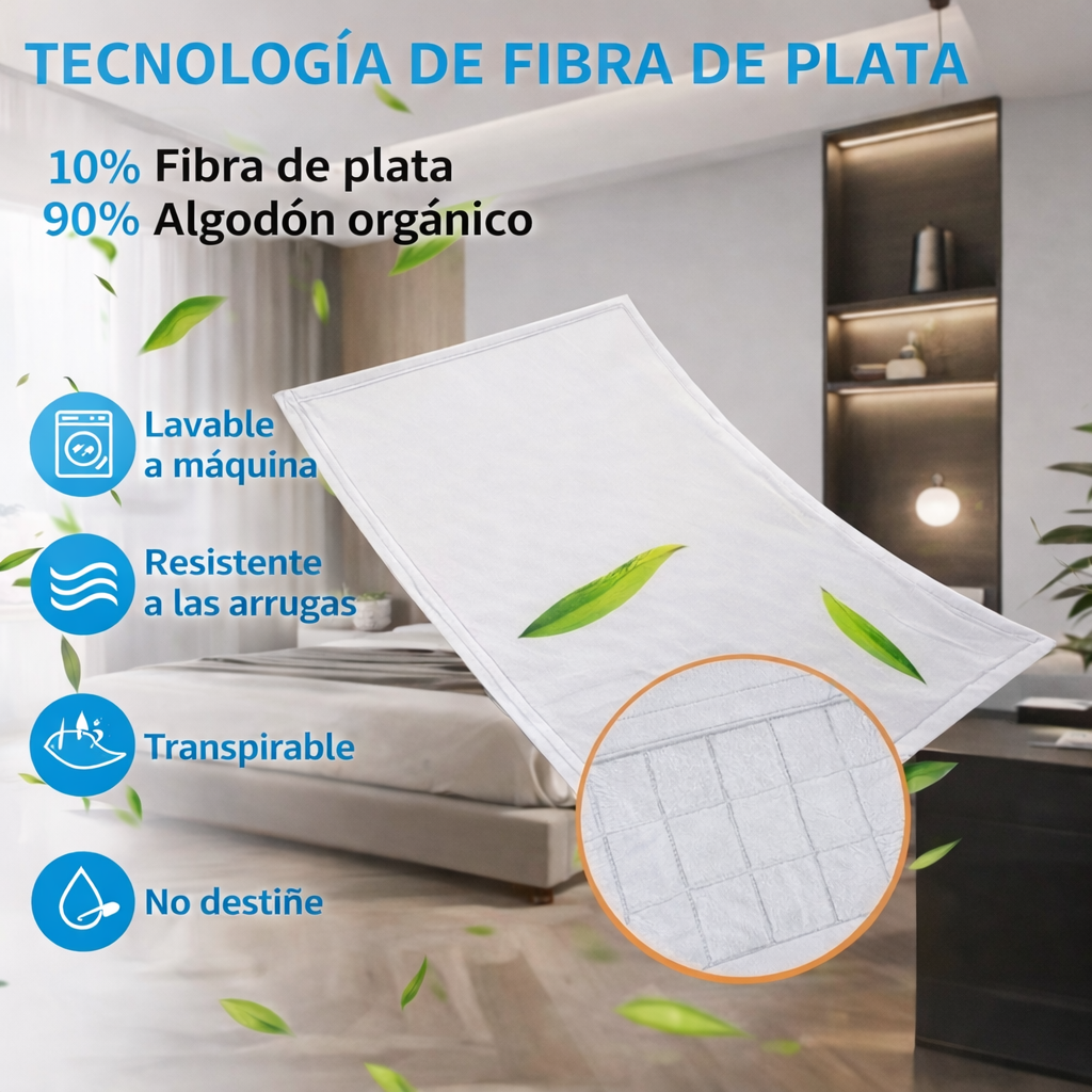 Sábana activadora de la circulación y relajante