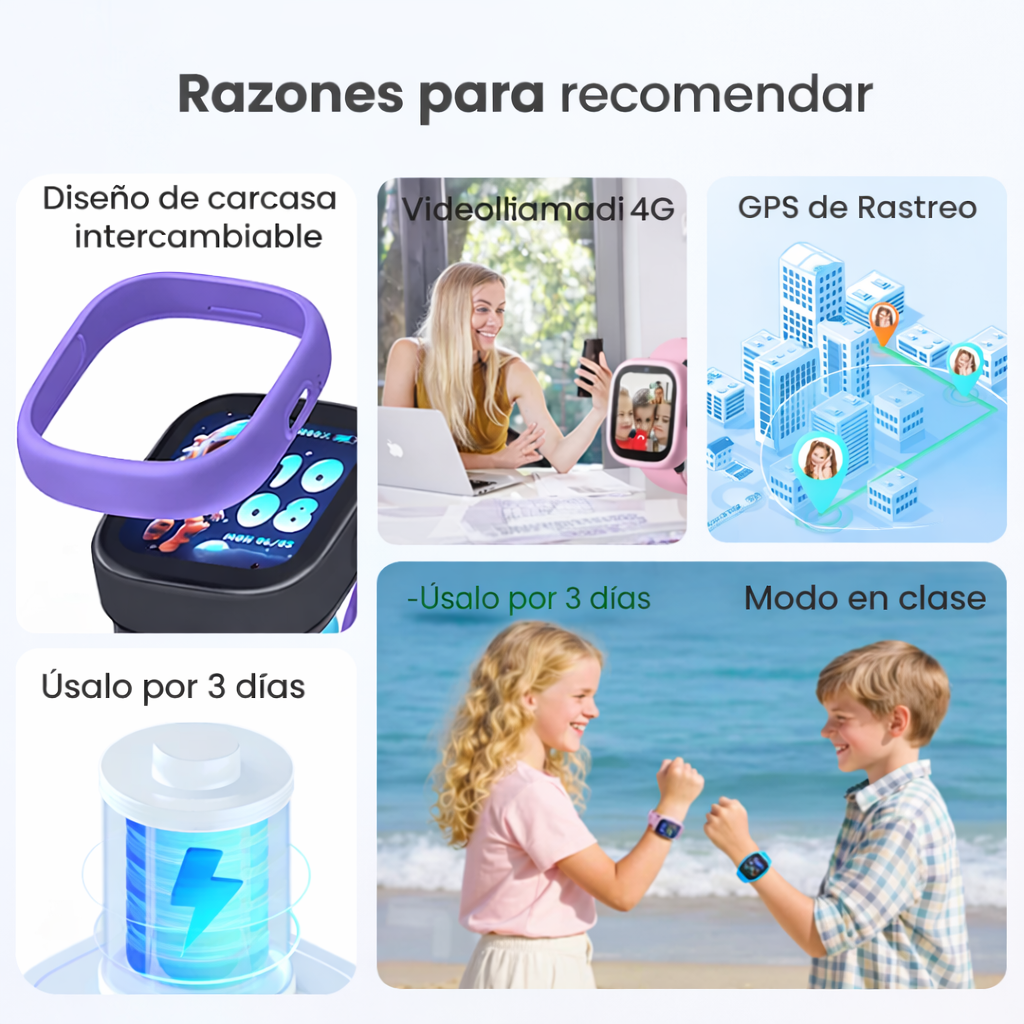 LAGENIO K3 RELOJE INTELIGENTE PARA CONTROLAR LOS NIÑOS