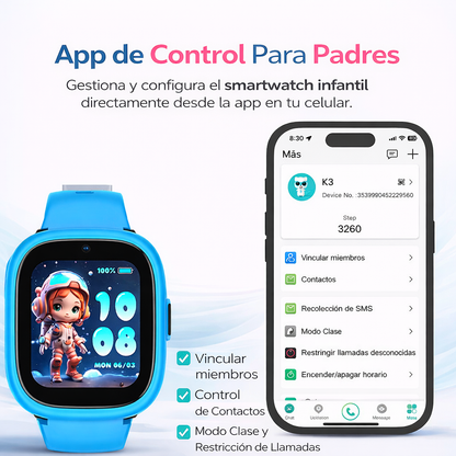 LAGENIO K3 RELOJE INTELIGENTE PARA CONTROLAR LOS NIÑOS
